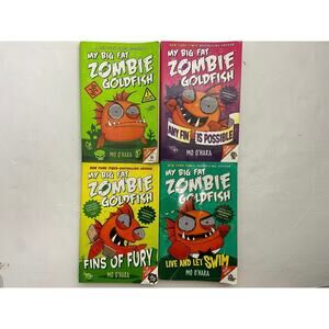 My Big Fat Zombie Goldfish book lot of 4 paperbacks